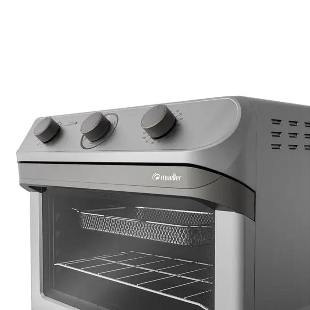 Forno Elétrico e Fritadeira Mueller 35 Litros Air Prata MFB35G - 220 Volts