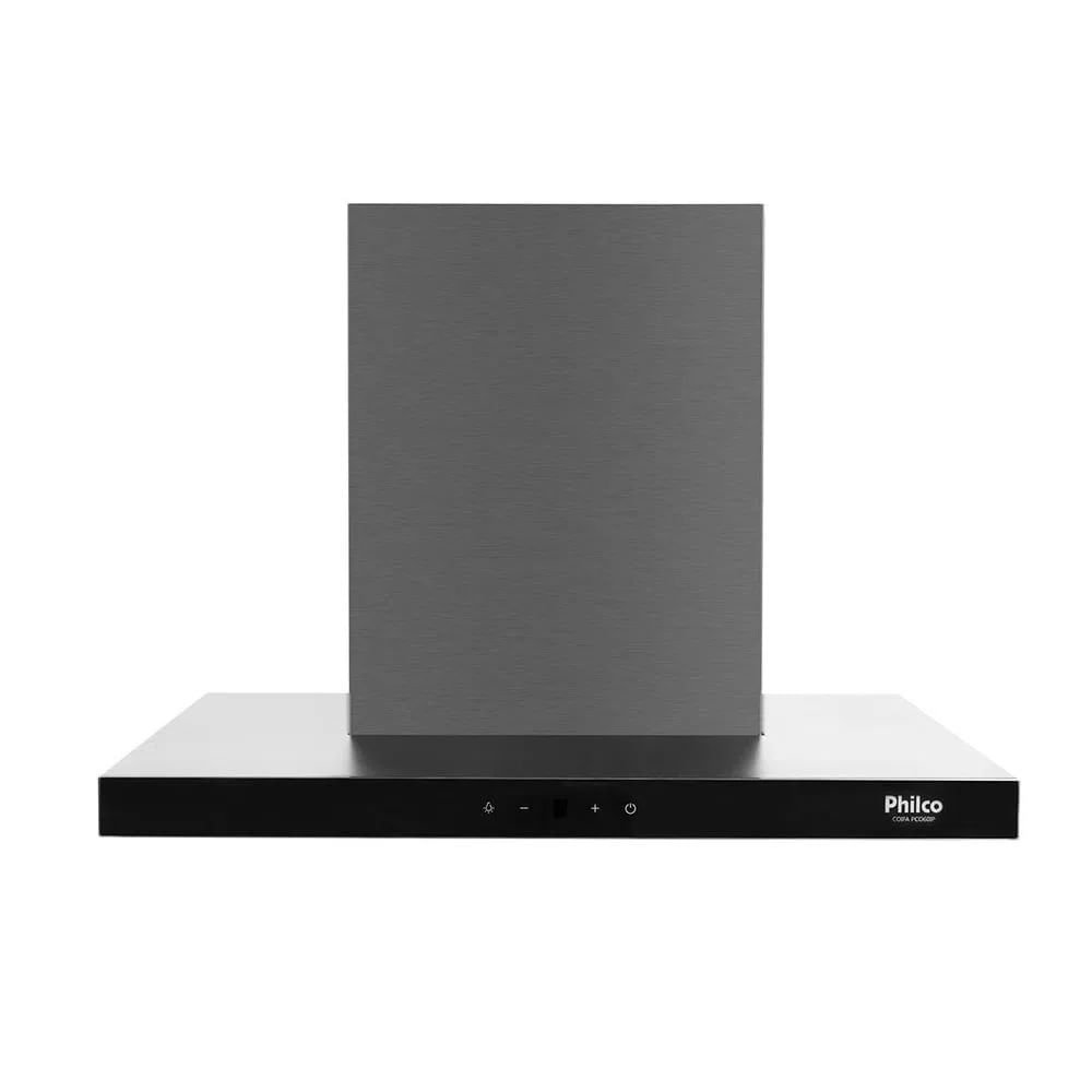 Coifa de Parede Philco 60cm Depurador e Exaustor Painel Touch Preto PCO60IP ¿ 127 Volts