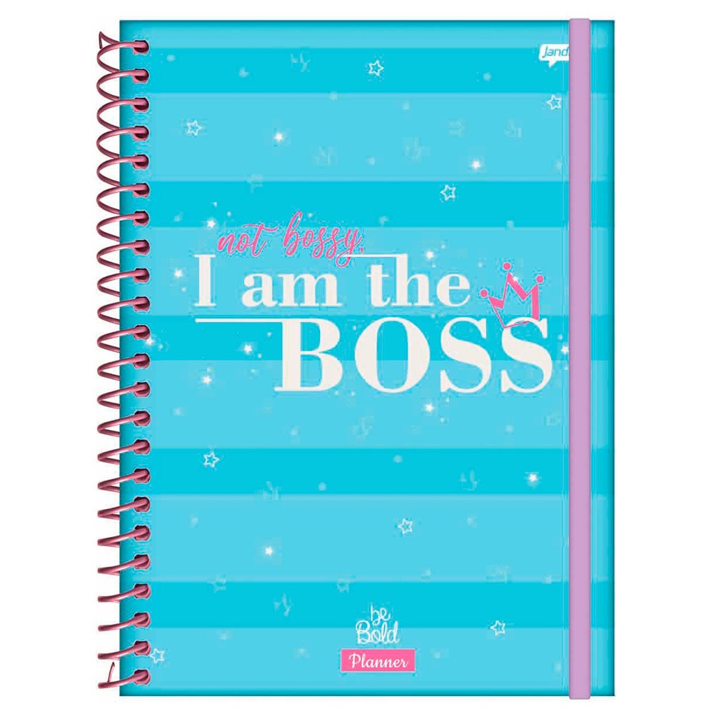 Agenda Planejamento 80Fls Be Bold Boss Jandaia