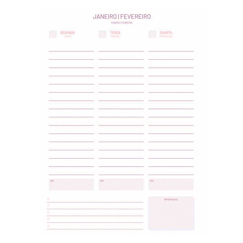 Agenda Planejamento 80Fls Be Bold Boss Jandaia
