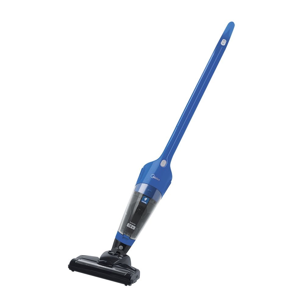 Aspirador de Pó Midea 2 em 1 Preto e Azul VSB15B - Bivolt