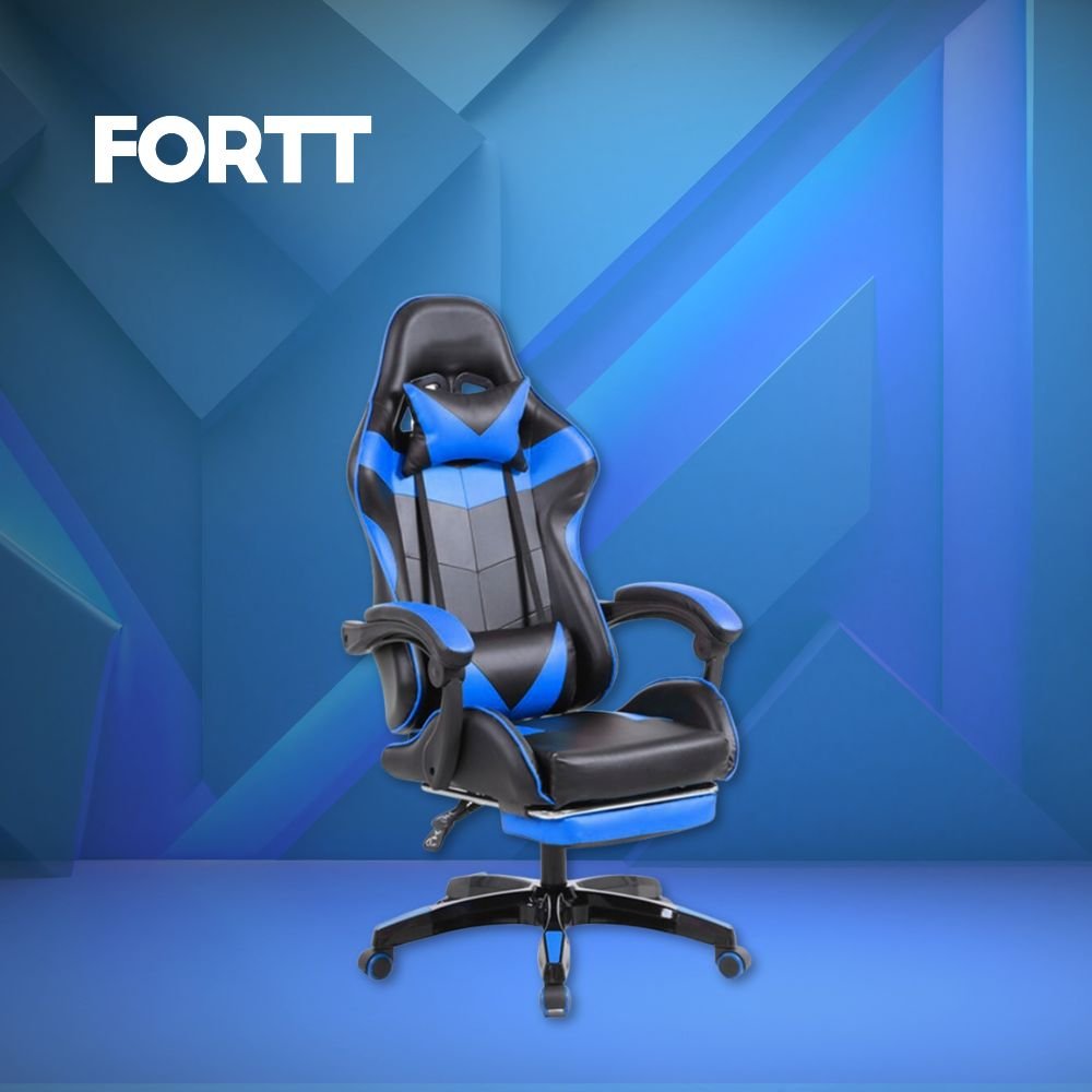 Cadeira Gamer Fortt Trieste Azul - Cgf002-A
