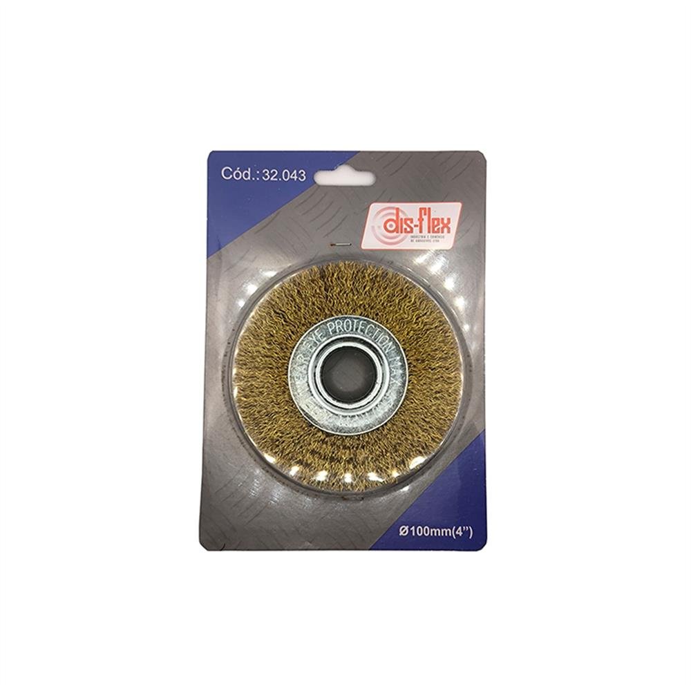 Escova Aço Circular 4X22,2 Disflex