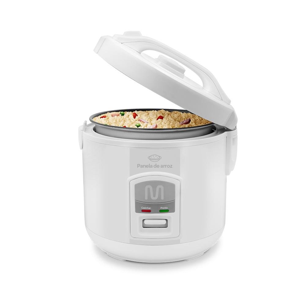 Panela de Arroz 5 Xicaras 127V 400W Branca Multi - GO001
