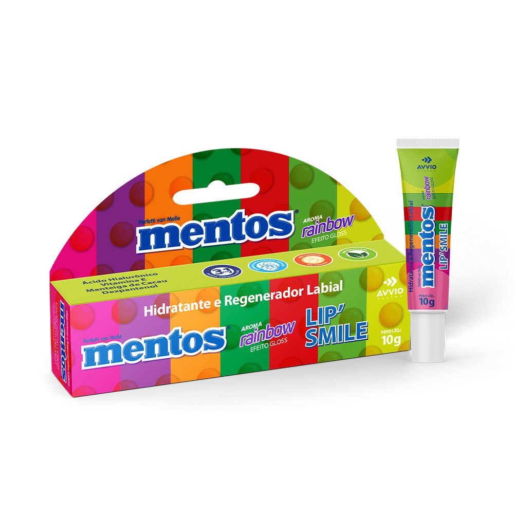 Mentos Lip Smile Rainbow 10g