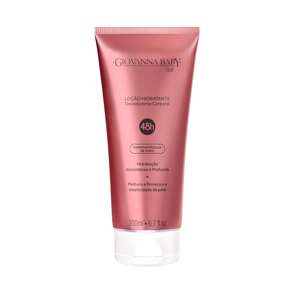 Locao Hidratante Giovanna Baby Feminino Rose 200ml