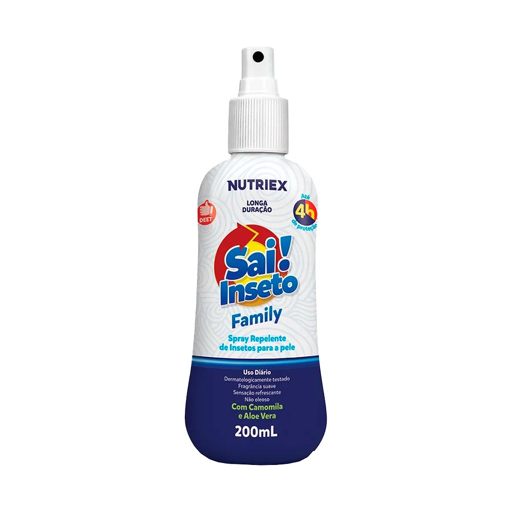 Repelente Sai Inseto 4 Horas Family Spray 200ml