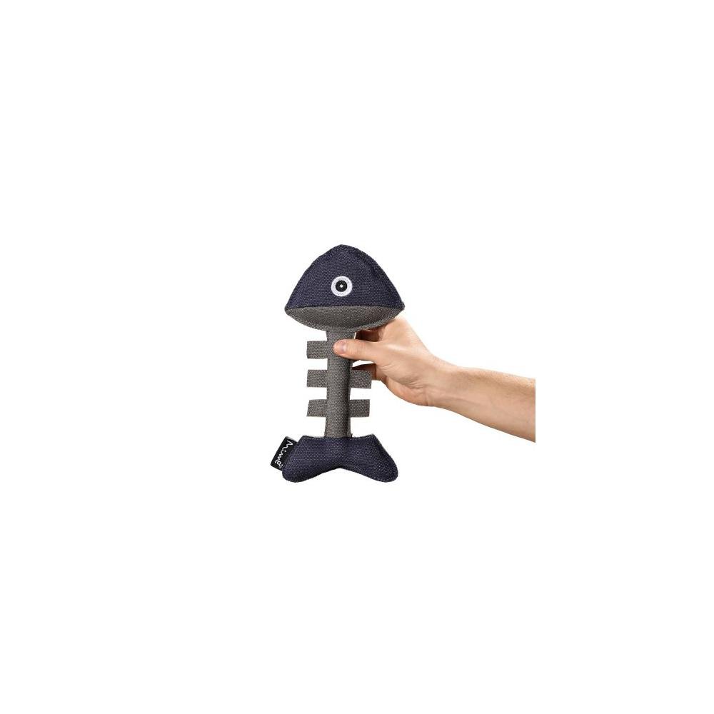 Brinquedo de Pelucia para Cães Peixe Canvas Mimo - PP178