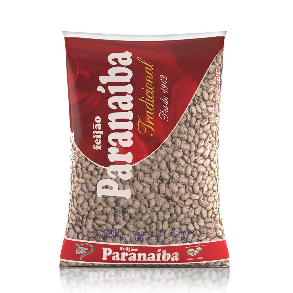 Feijão Carioca Paranaíba 1Kg - 30 Unidades