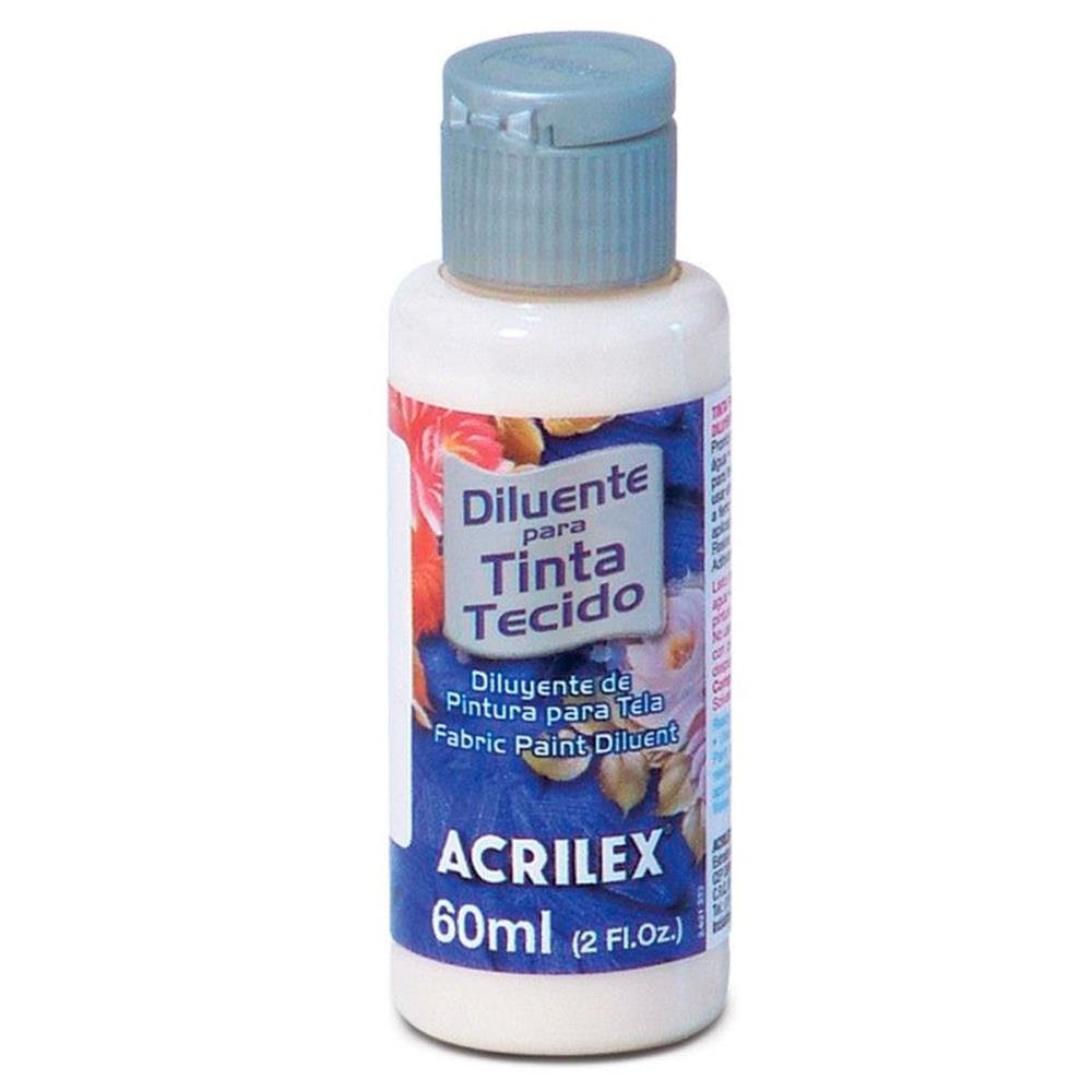 Diluente Tinta Tecido Sem Cor Acrilex