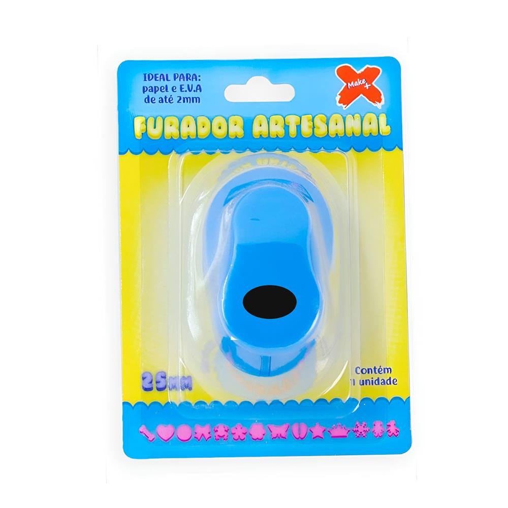 Furador De Eva Make+ 25Mm Oval 12048