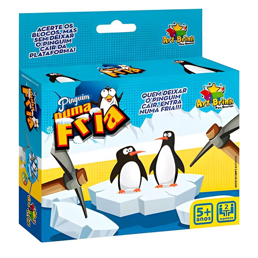 Jogo Quebra Gelo Do Pinguim Art Brink Ref Zb917