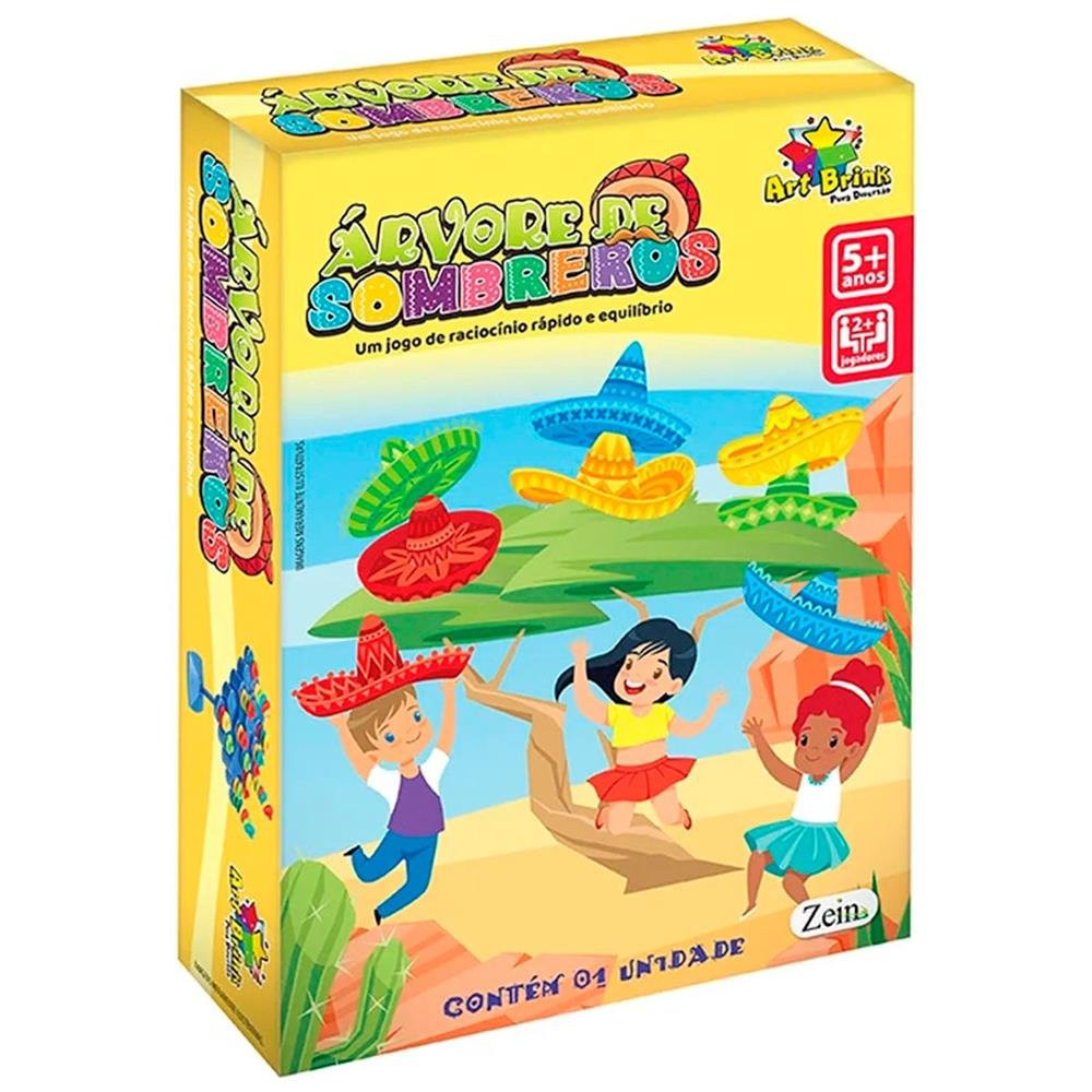 Jogo Arvore De Sombreros Art Brink Ref Zb2190