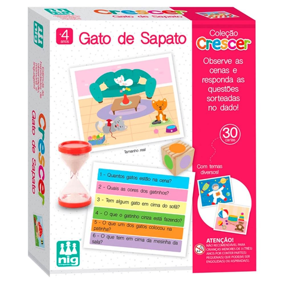 Gato De Sapato Nig Brinquedos Ref 456