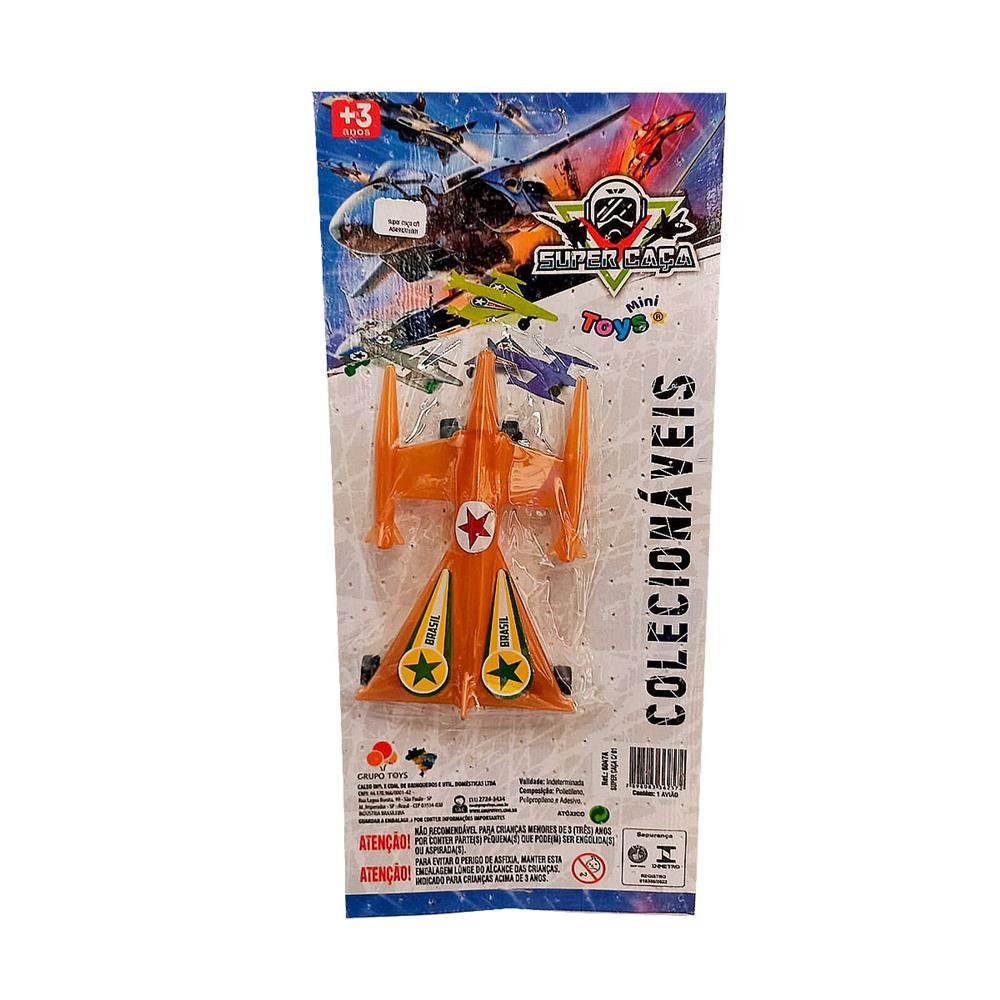 Aviao Super Caca Mini Toys Ref 6047