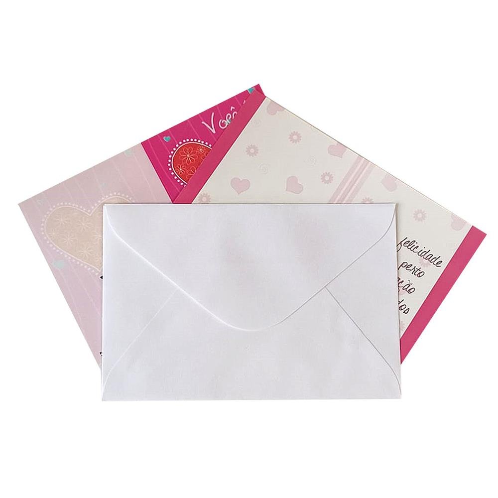 Cartao De Mensagem Mini Amor 7,5X10,5 Cm Bello Cards C/48