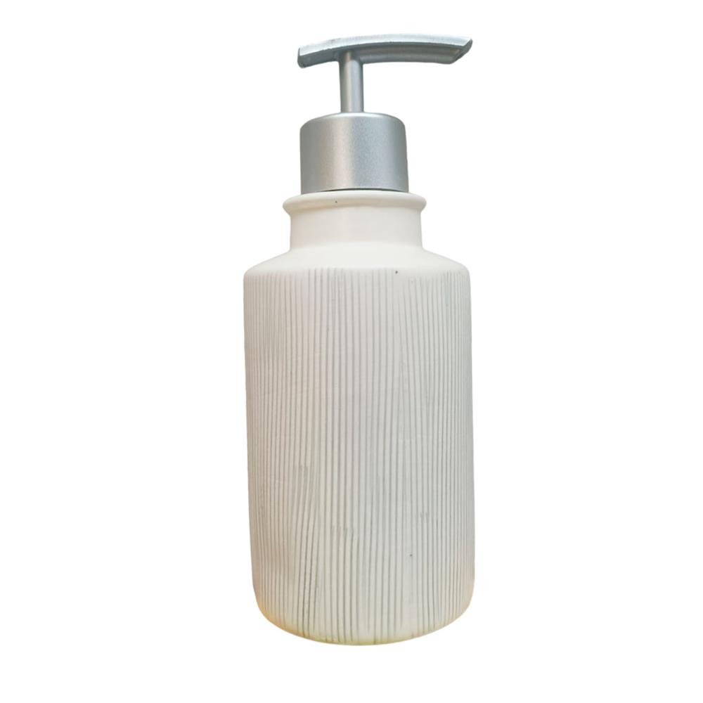 Porta Sabonete Liquido Ceramica Classic Wellmix 360Ml Ref Ex11045