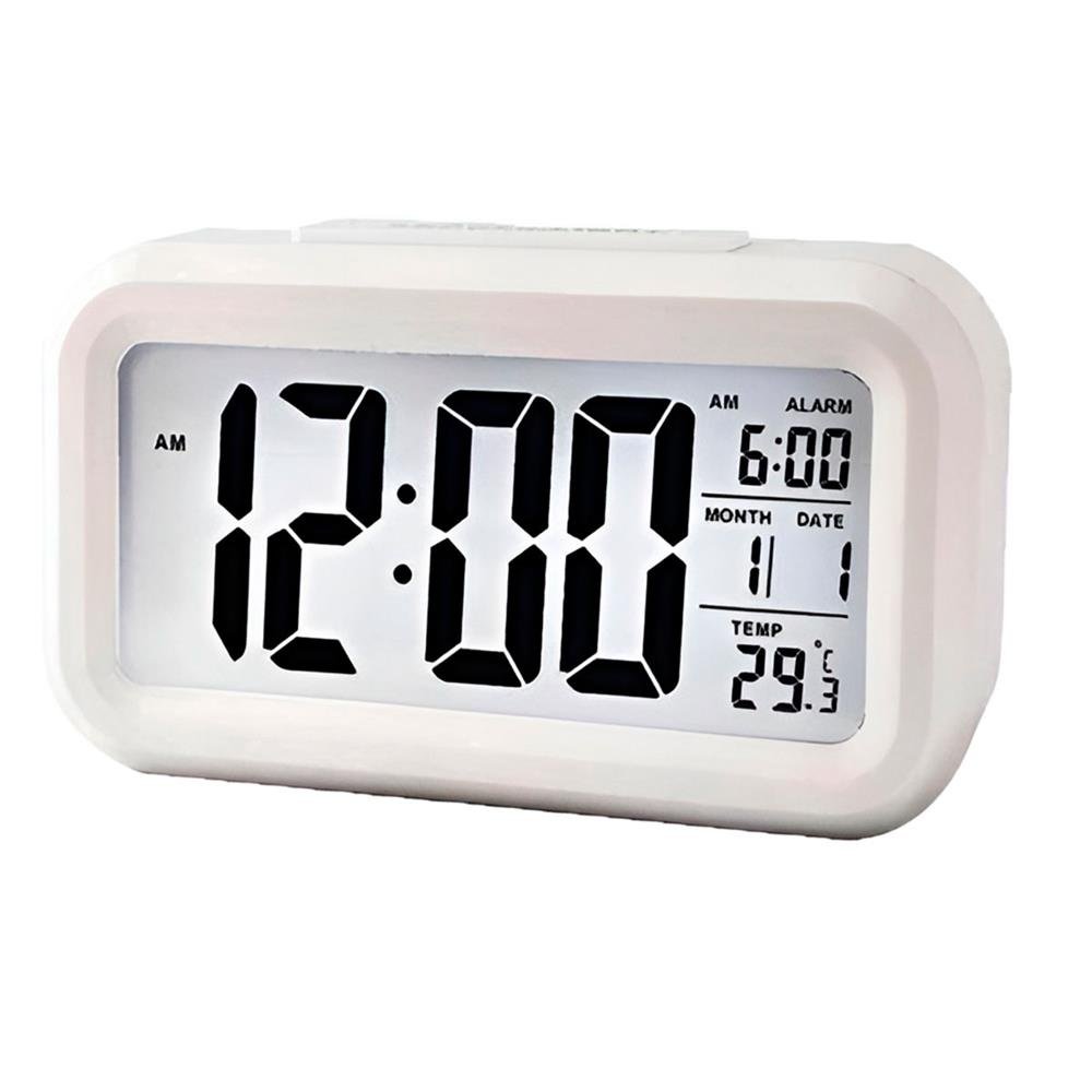 Relogio Digital De Mesa Retangular Wellmix 14Cm Ref Wx13633
