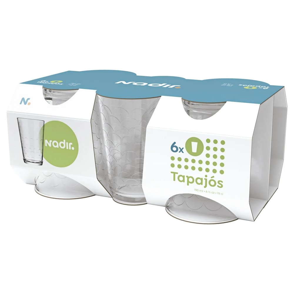 Copo Nadir Tapajós 190ml - Embalagem com 6 unidades