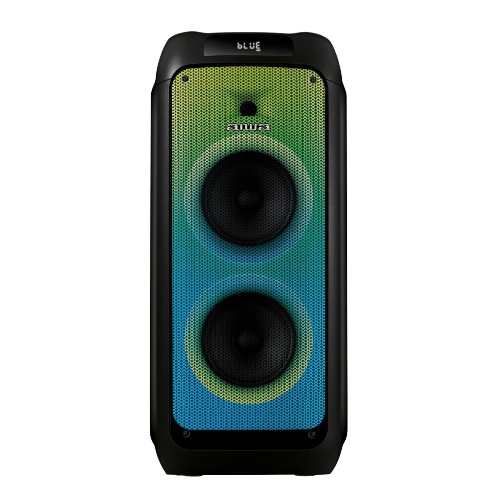 Caixa Amplificada Aiwa Party Box AWS-PB-05 - Entrada USB, 200W, Preto