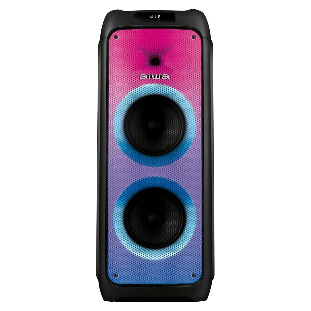 Caixa Amplificada Aiwa Party Box AWS-PB-06 - Entrada USB, 300W, Preto