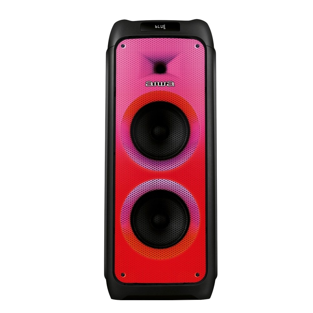 Caixa Amplificada Aiwa Party Box AWS-PB-06 - Entrada USB, 300W, Preto