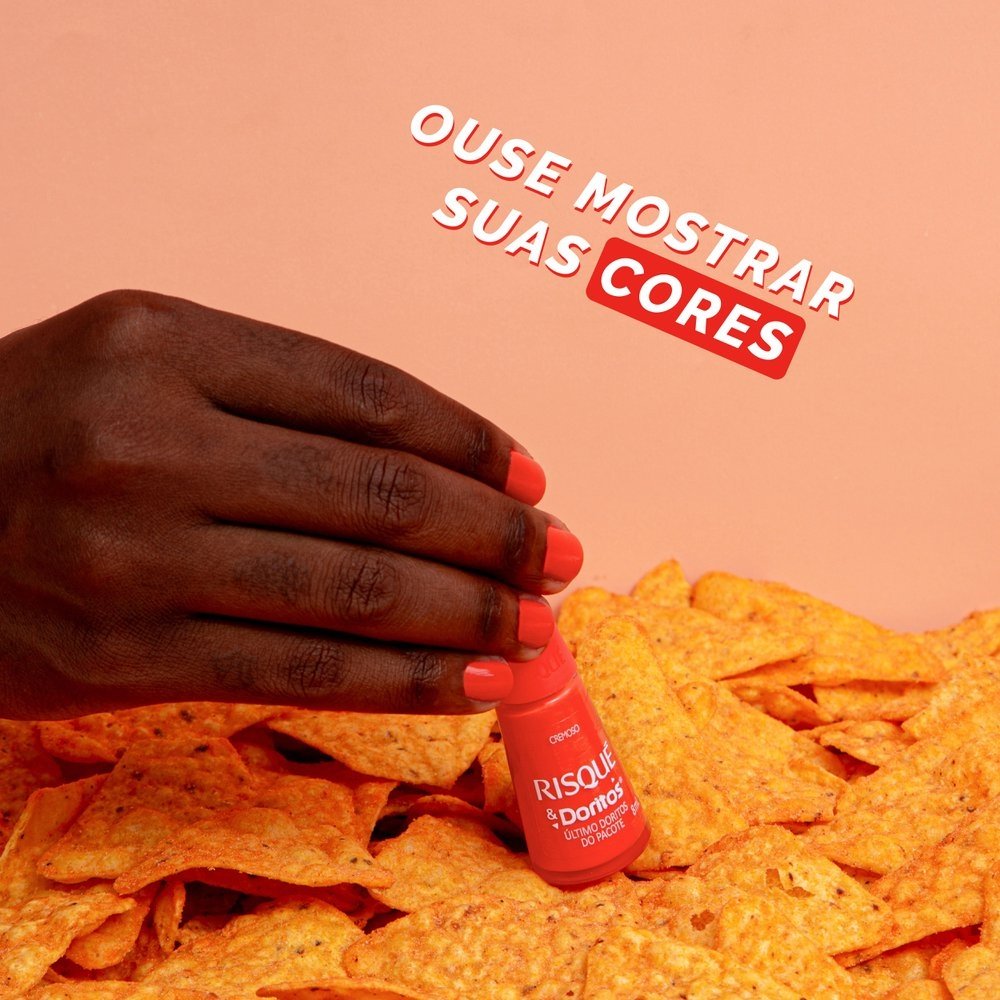 Esmalte Risqué Último Doritos do Pacote Avulso 8ml