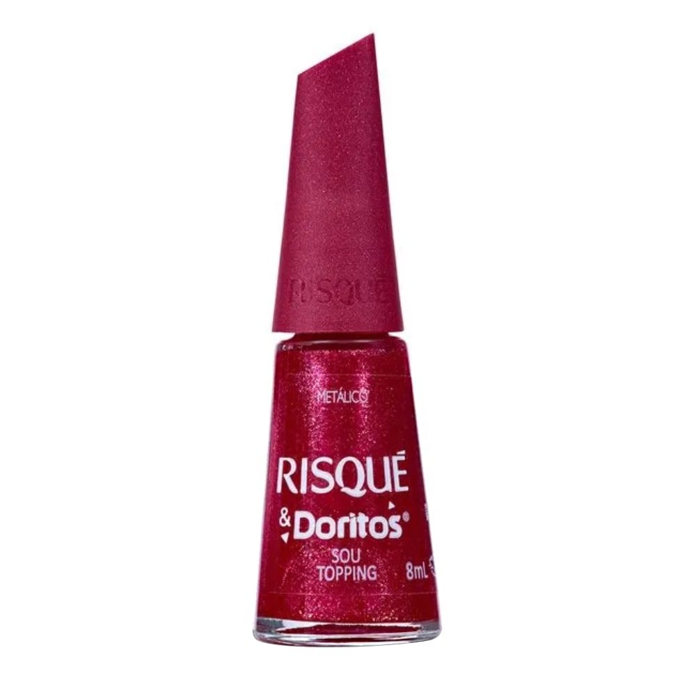 Esmalte Risqué Metálico Doritos Sou Topping Avulso 8ml