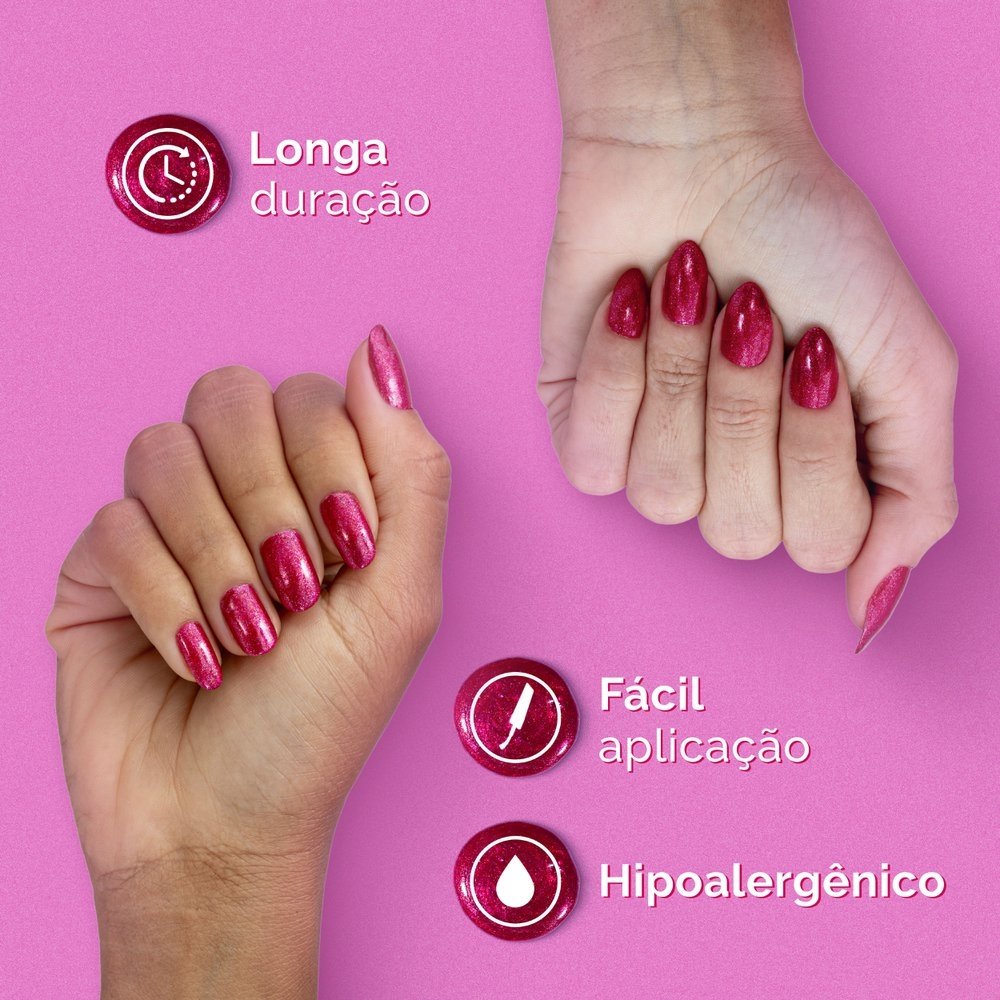Esmalte Risqué Metálico Doritos Sou Topping Avulso 8ml