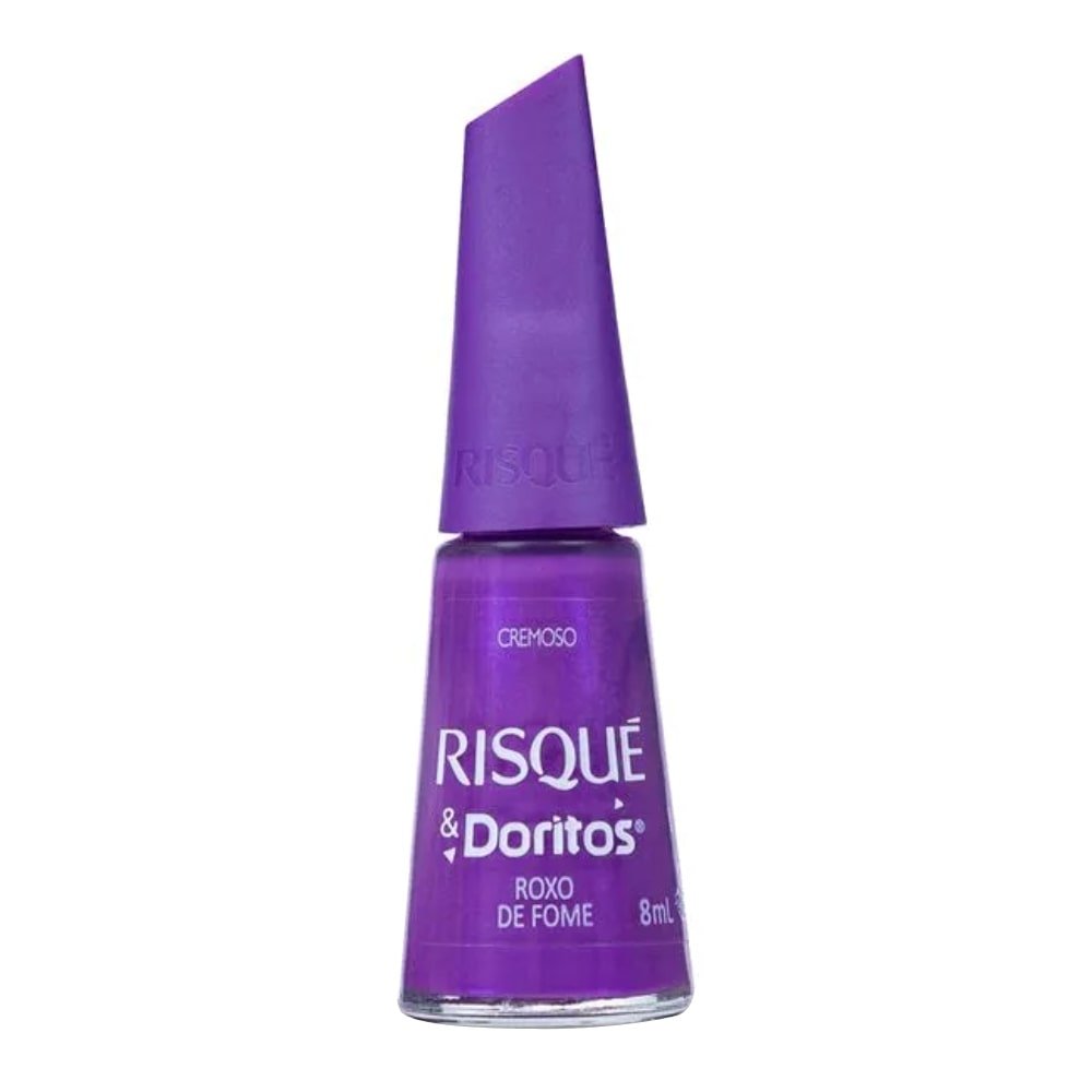 Esmalte Risqué Roxo de Fome Avulso 8ml
