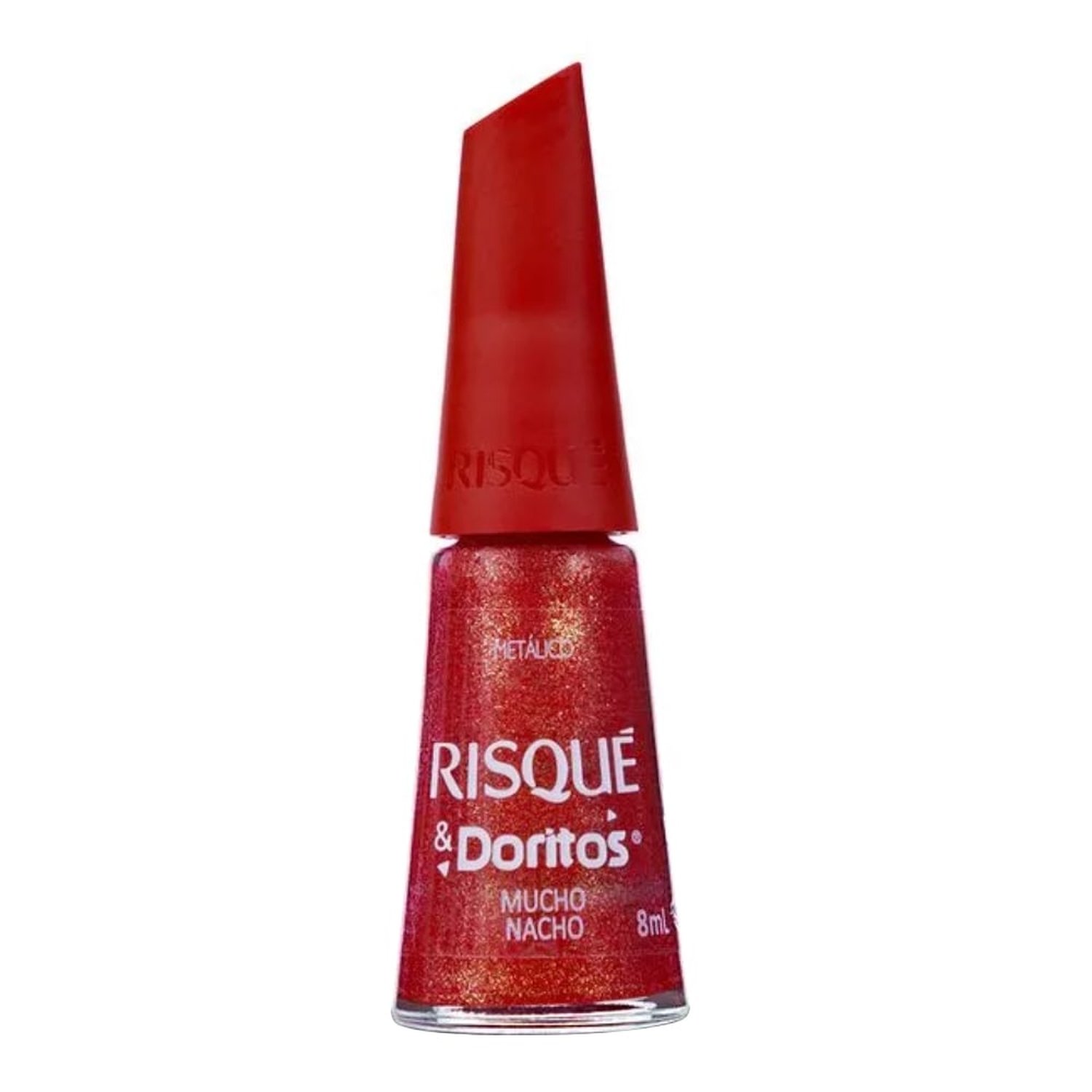 Esmalte Risqué Metálico Doritos Mucho Nacho Avulso 8ml