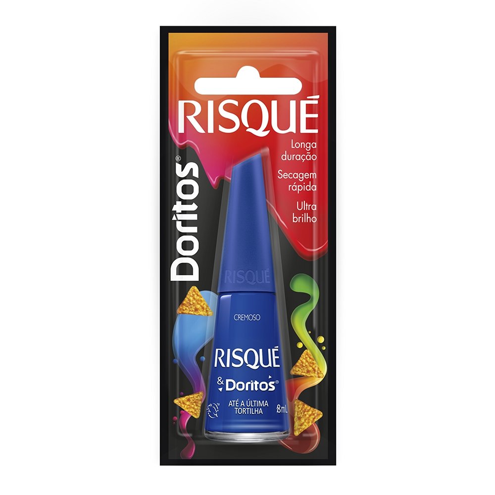 Esmalte Risqué Doritos Até a Última Tortilha Blister 8,0ml
