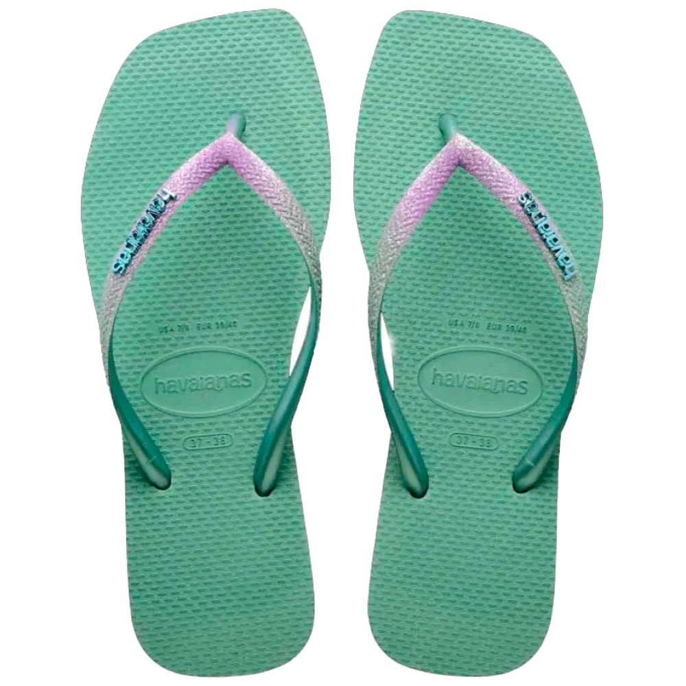 Havaianas Slim Square Glitter 1809 Argila 39/40 com 12 Pares
