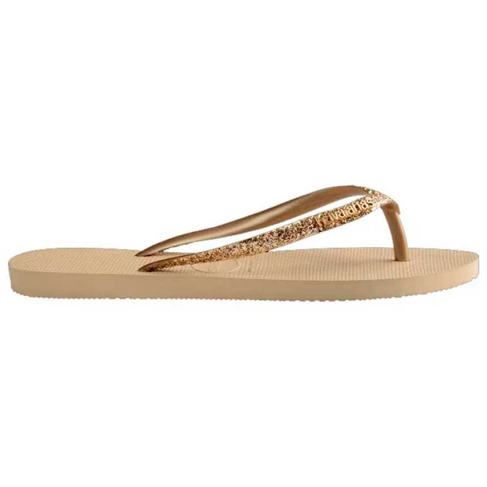Havaianas Slim Glitter Ii 0154 Areia I0 23-32 com 12 Pares