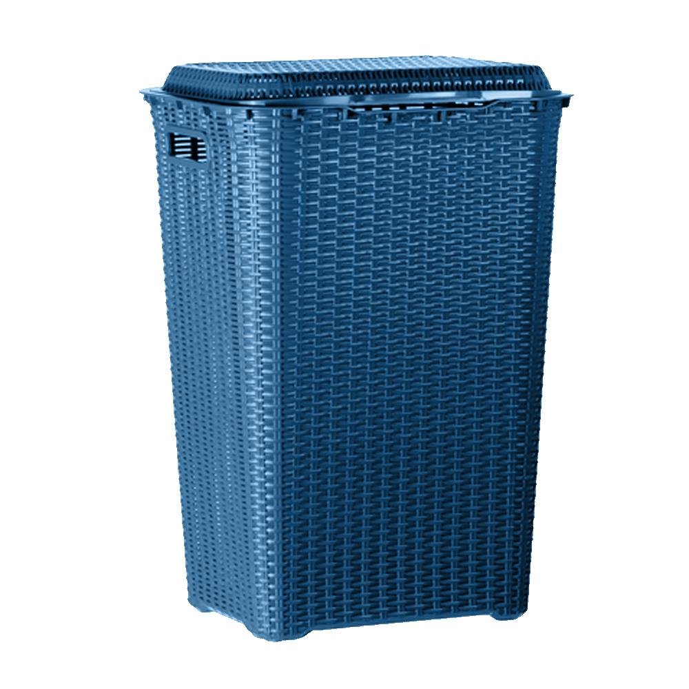 Cesto Rattan Azul 65L Topplast
