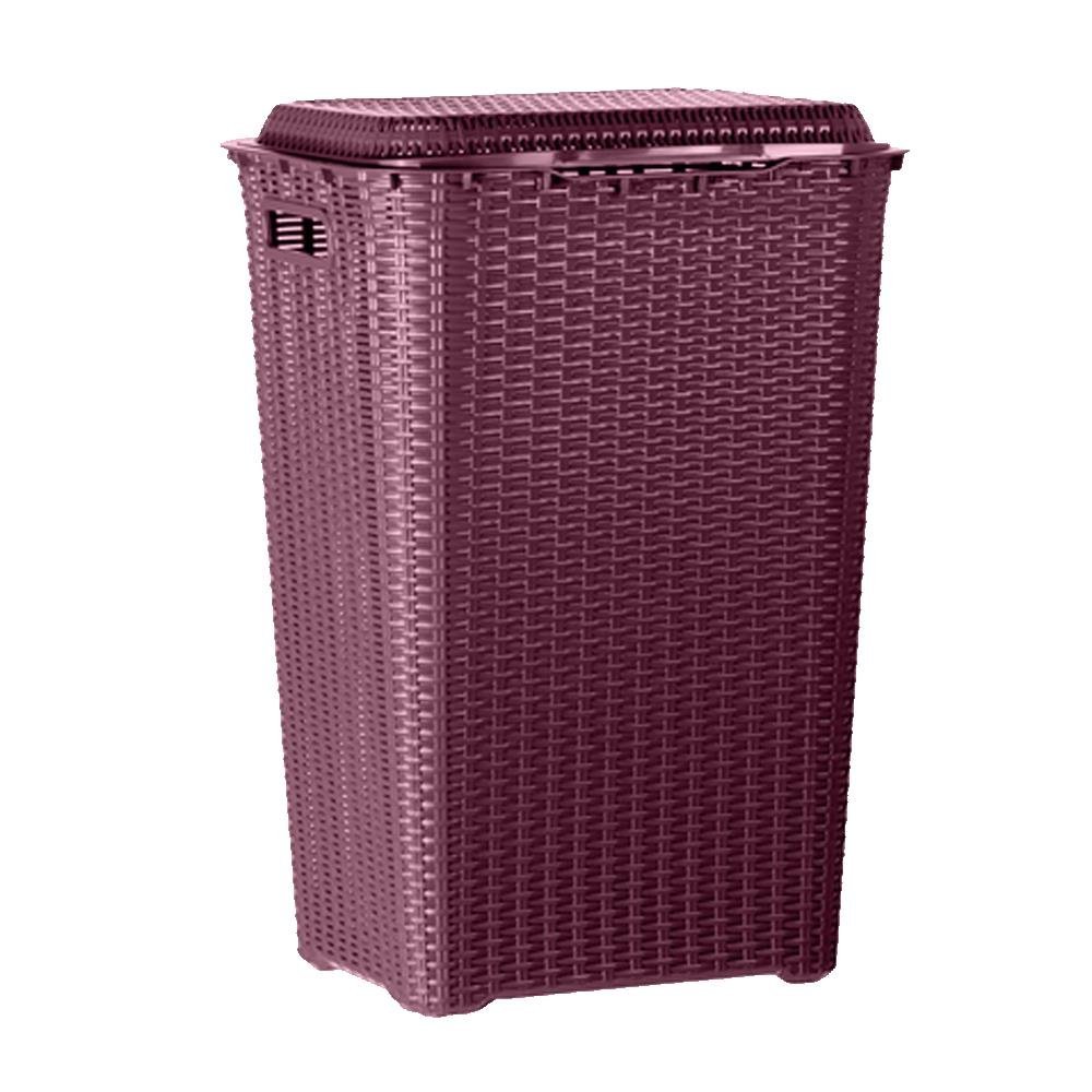 Cesto Rattan Vinho 65L Topplast
