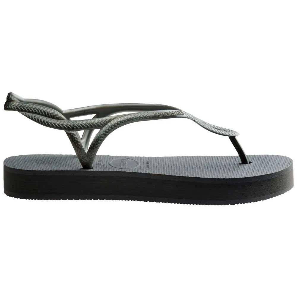 Havaianas Luna Flatform 5178 Cinza Aco 33-40 Com 12 Pares