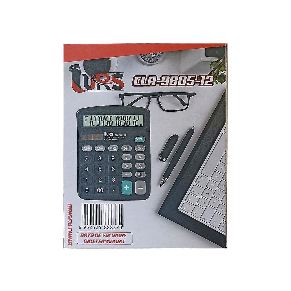 Calculadora Dotad 12 Digito A Pilha Cla-9805-12