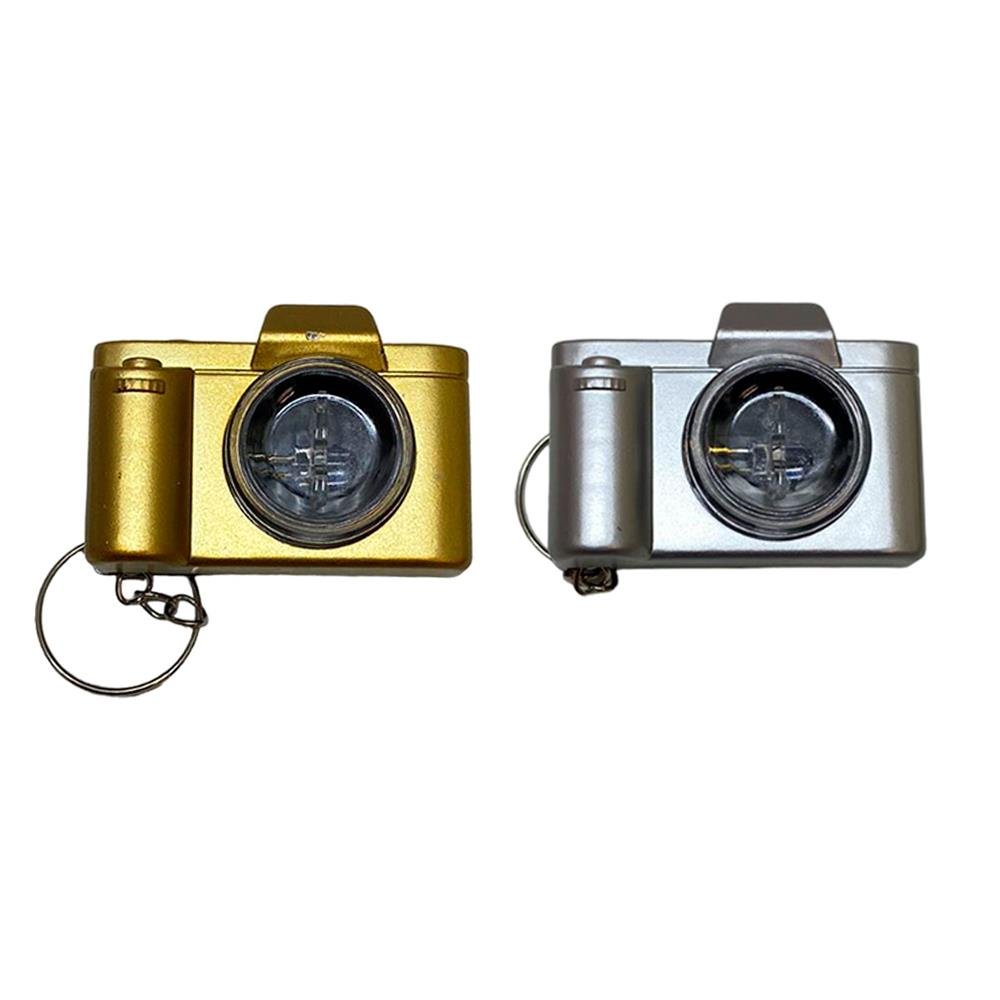Chaveiro Camera Com Luz Com 12 Unidades