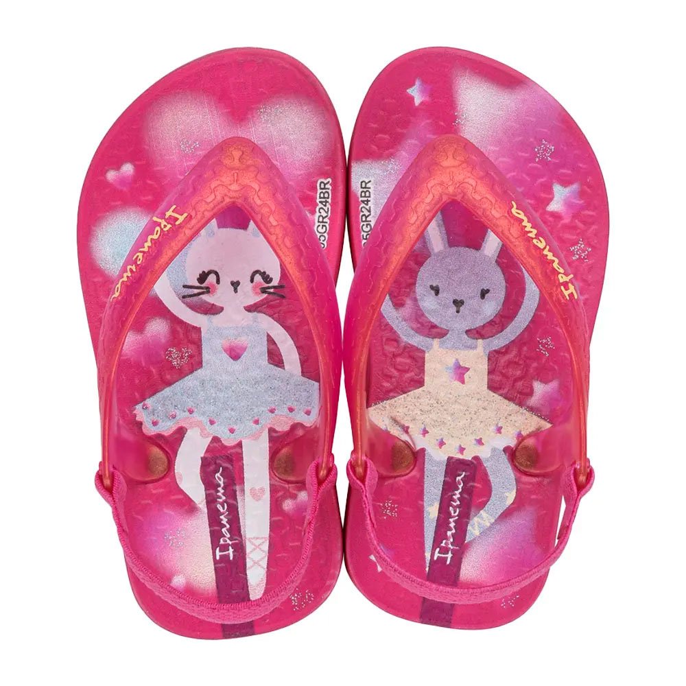 Ipanema Baby 25431 Be694 Rosa Rosa Perolado 19-24 Com 12 Pares