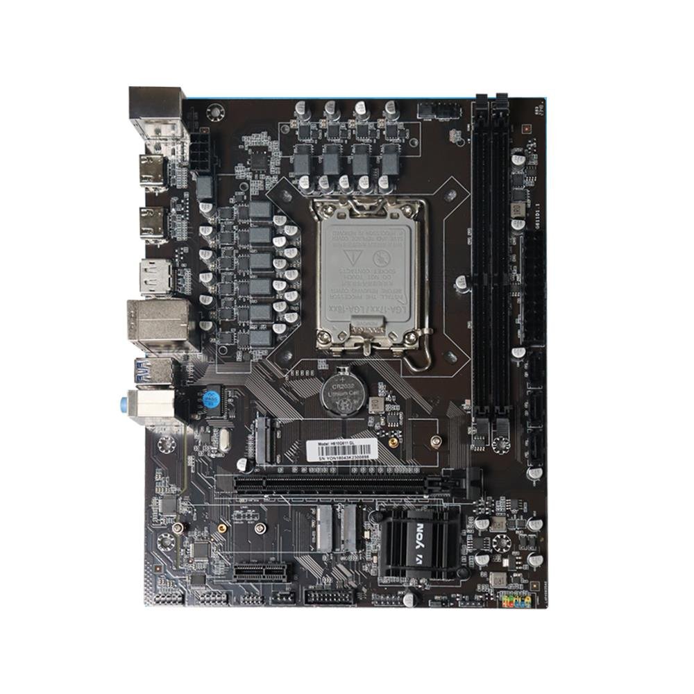 Placa Mãe Yon H610G611 GL, Chipset Intel H610 Express, LGA 1700, M.2, NVME, DDR4, Micro-ATX