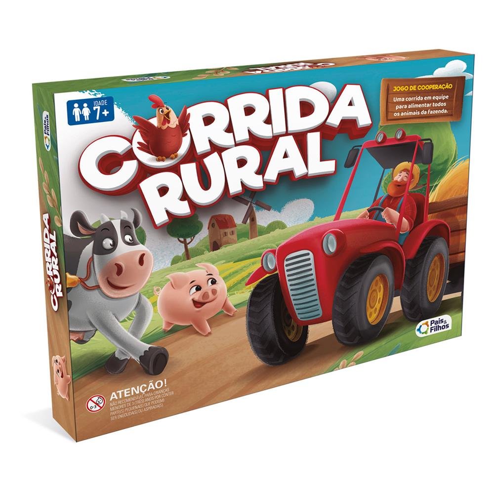 Jogo Corrida Rural Pais E Filhos Ref 791927