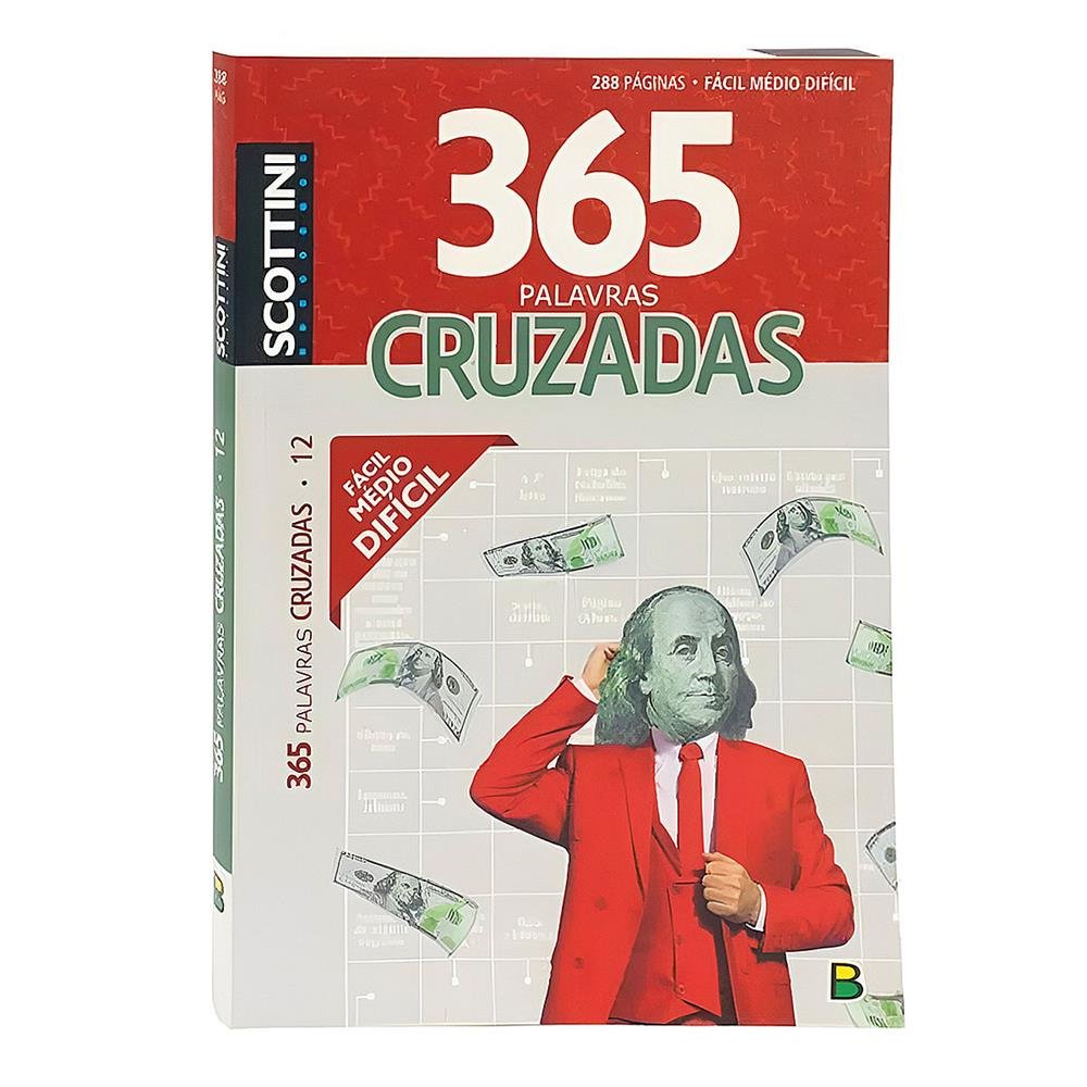 Palavras Cruzadas 365 Scottini Brasileitura N.12