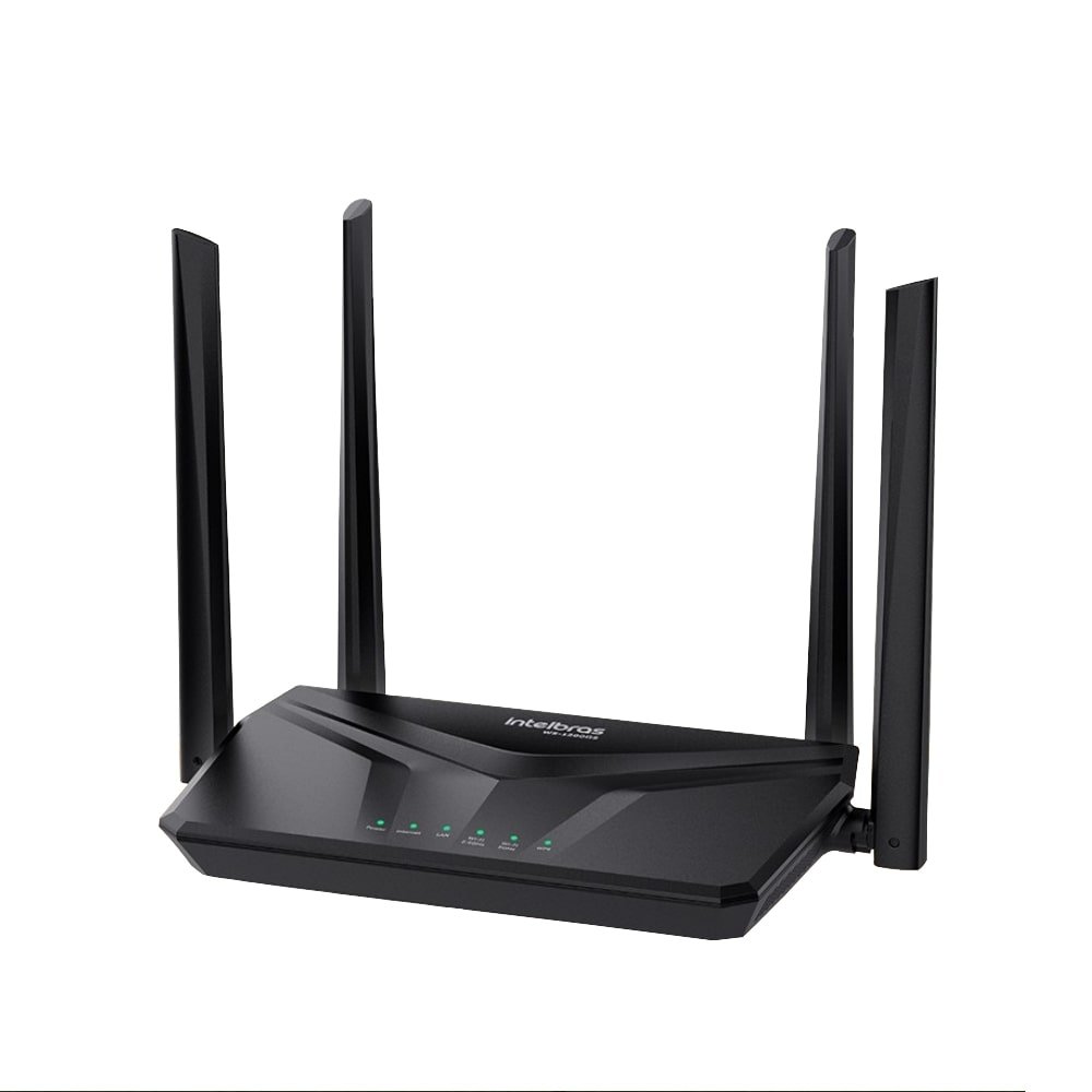 Roteador Intelbras W5-1200GS 867mbps - Wi-Fi, Dual Band, Preto