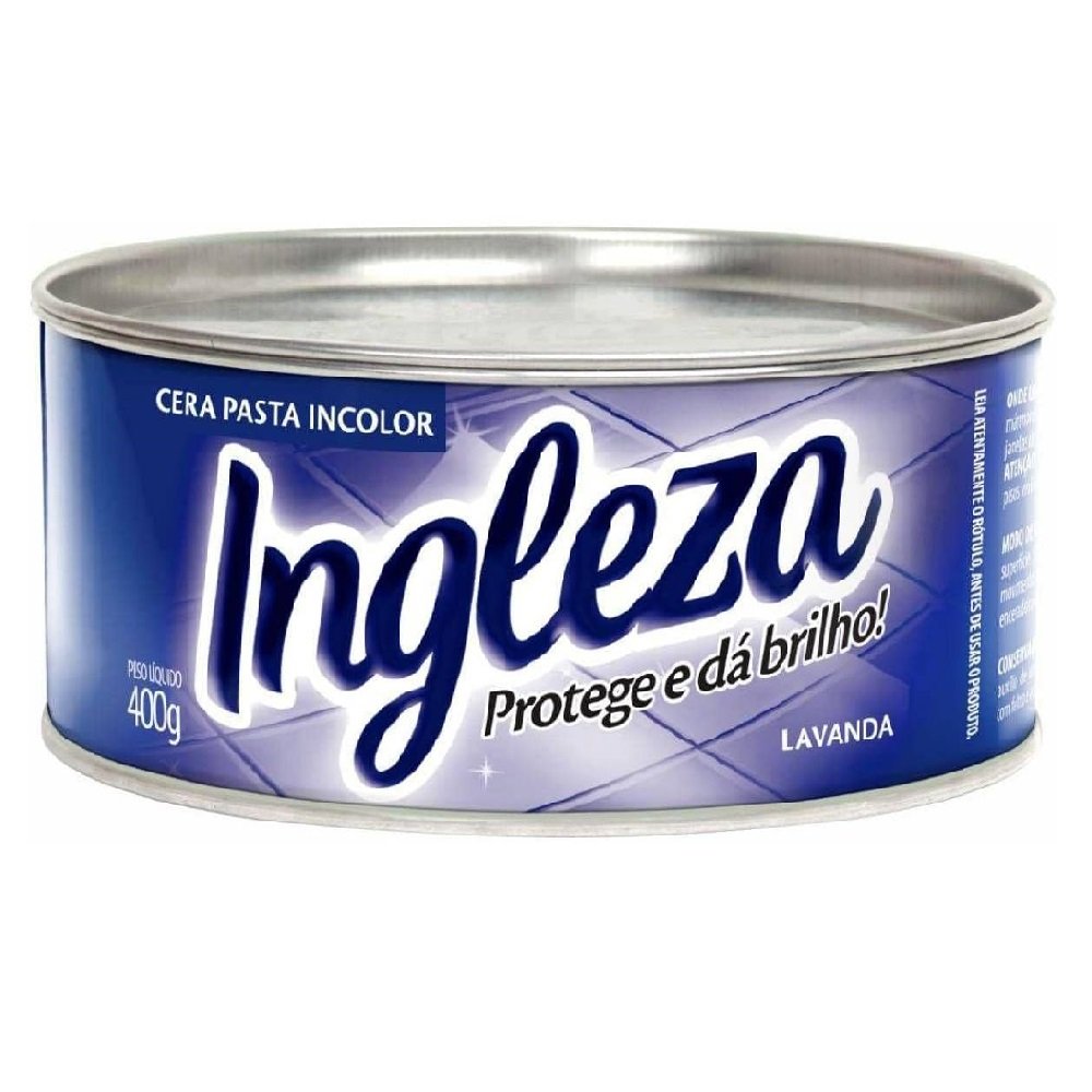 Cera Pasta Ingleza Incolor 400Gr