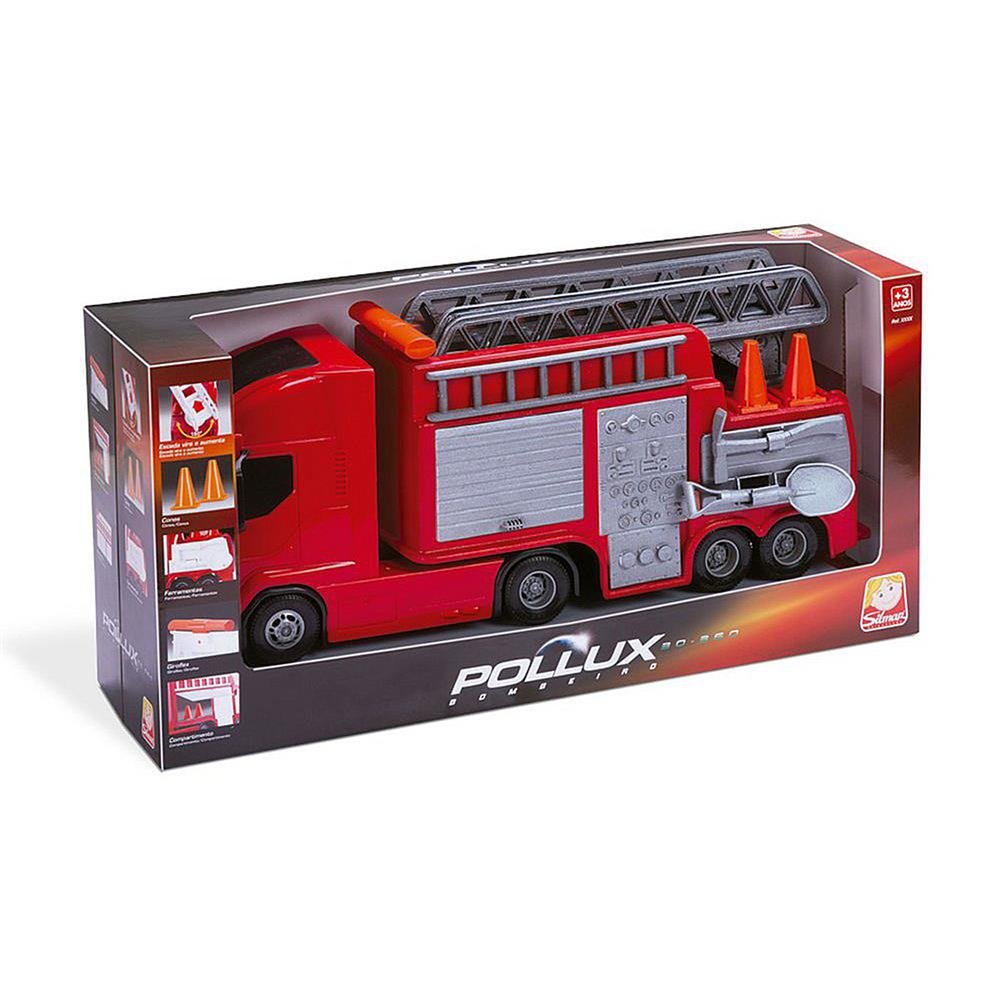 Brinquedo Pollux Bombeiro Silmar Ref 6720