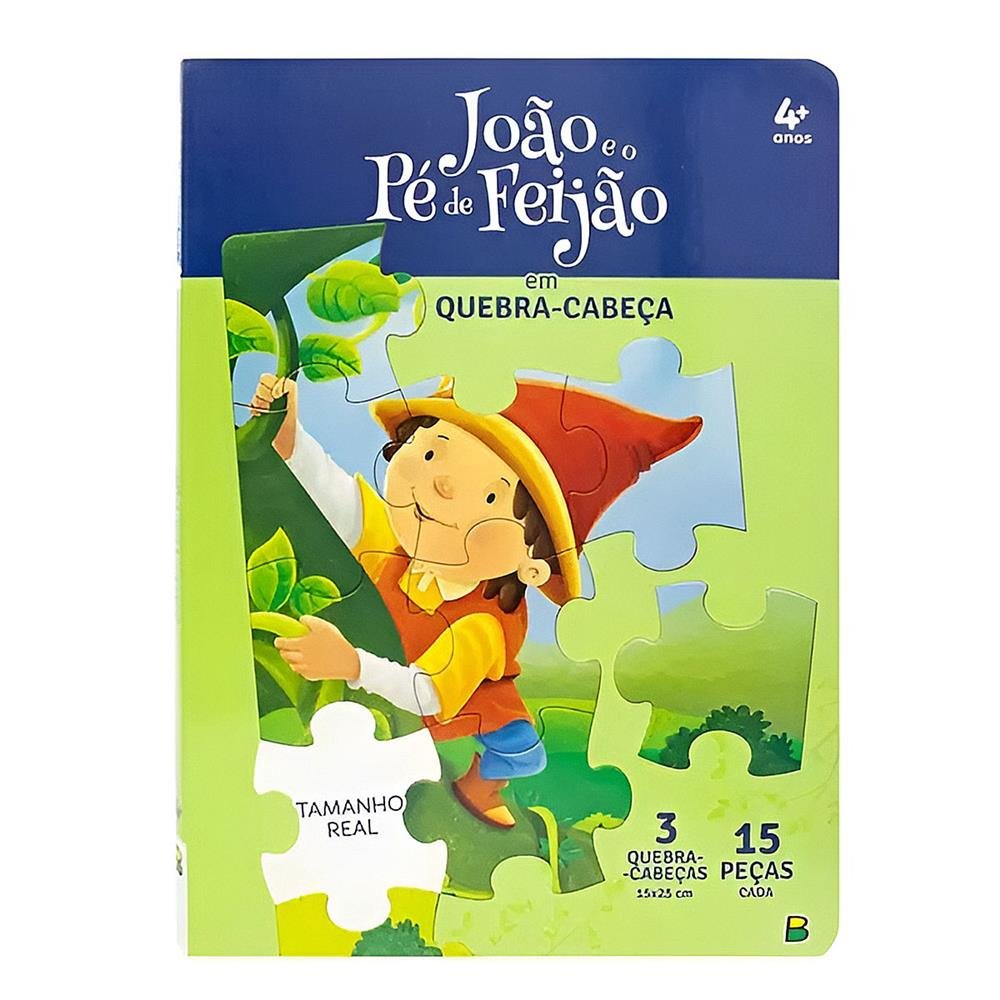 Livro Quebra Cabeca Joao E O Pe De Feijao Brasileitura