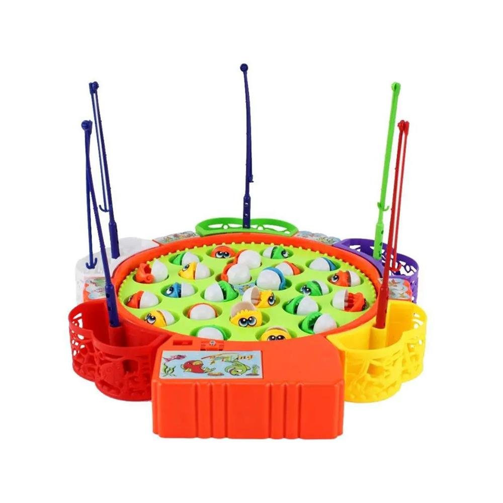 Jogo Pesca Peixe Com 24 Peixes Bbr Toys Ref R3002