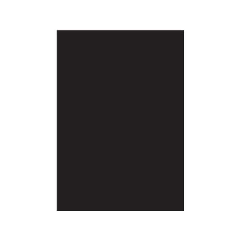 Papel Colorset A4 120Gr Griffe Preto Com 50 Unidades