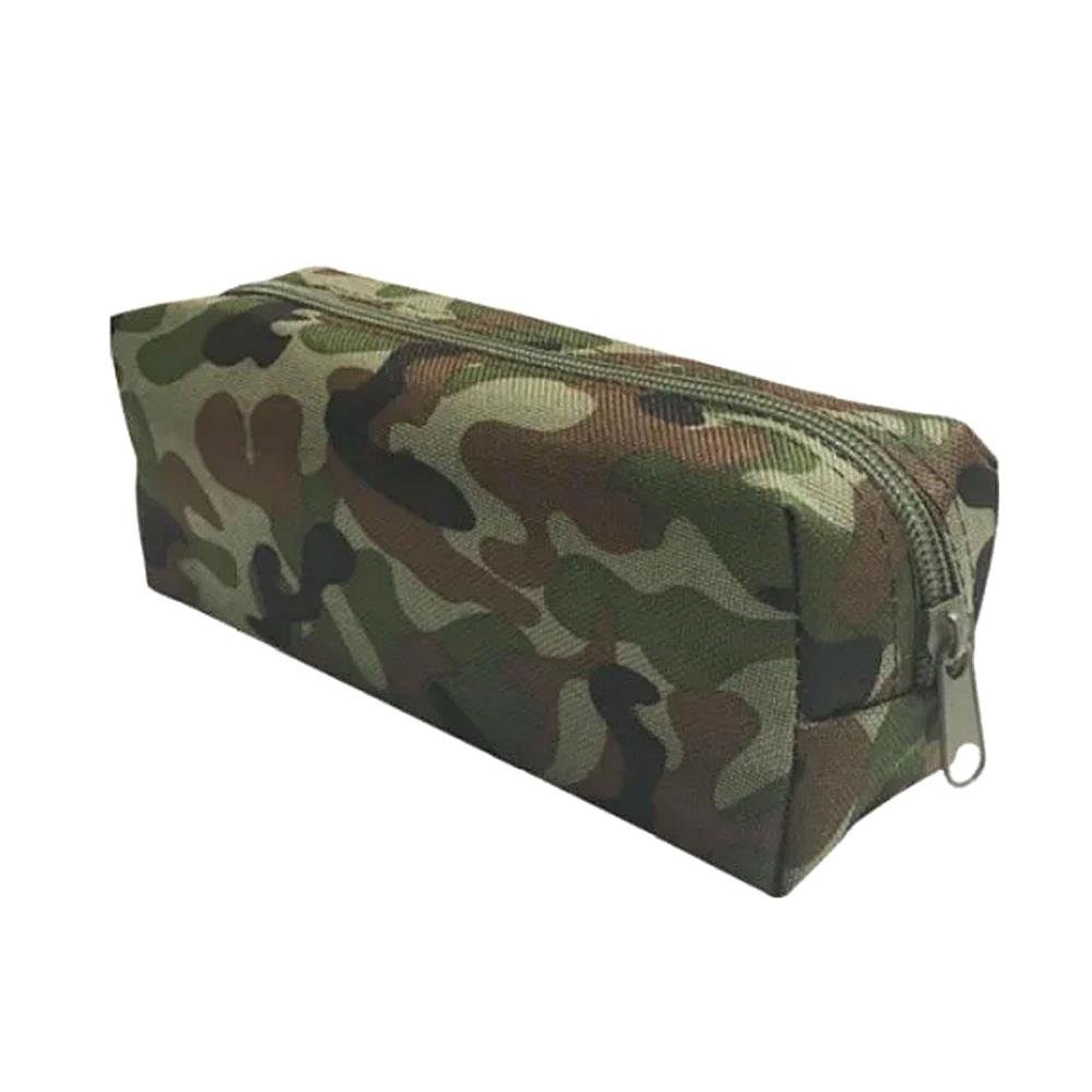 Estojo Retangular Juvenil M Camuflado Kit Pec-F32